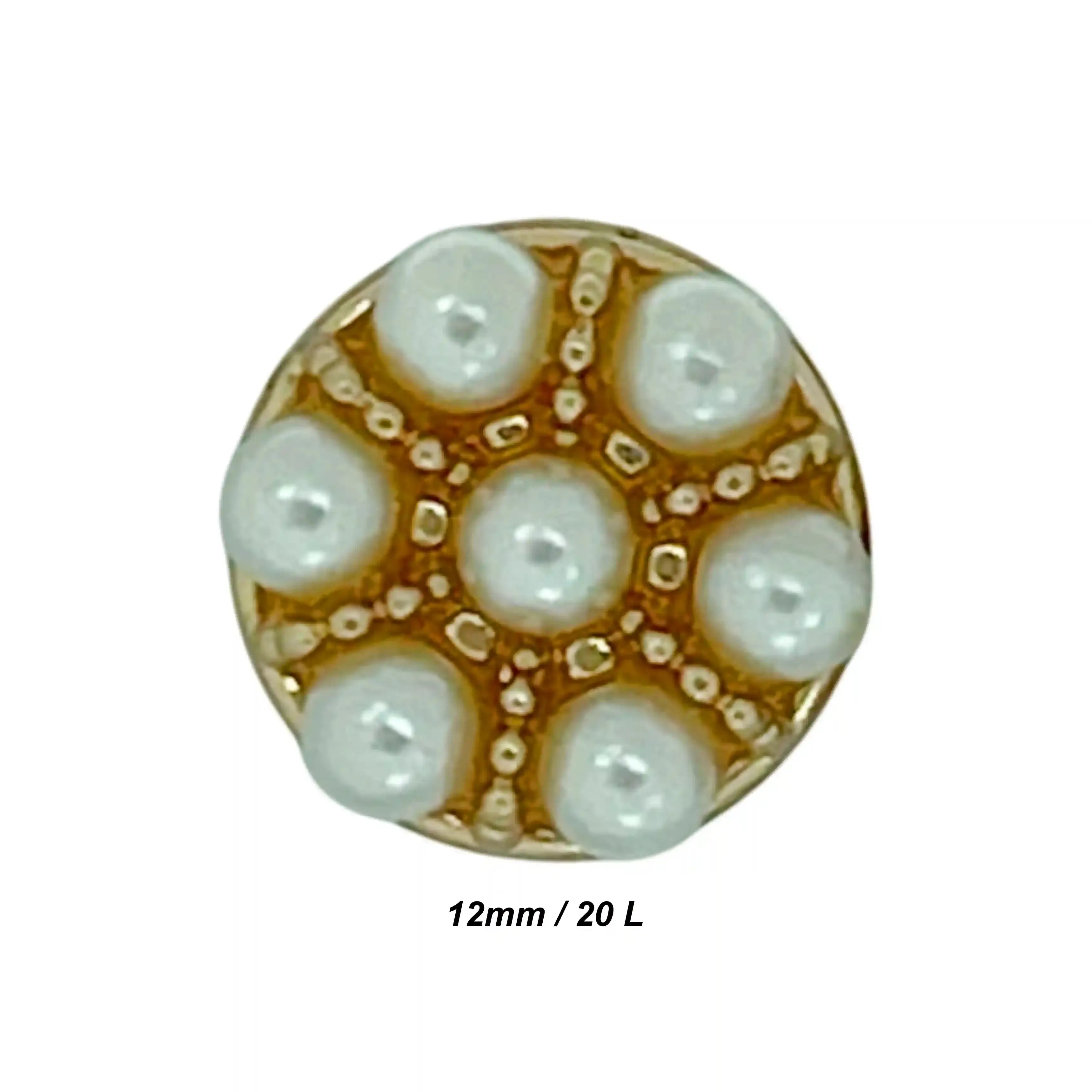 Peral Shirt 12mm Buttons
