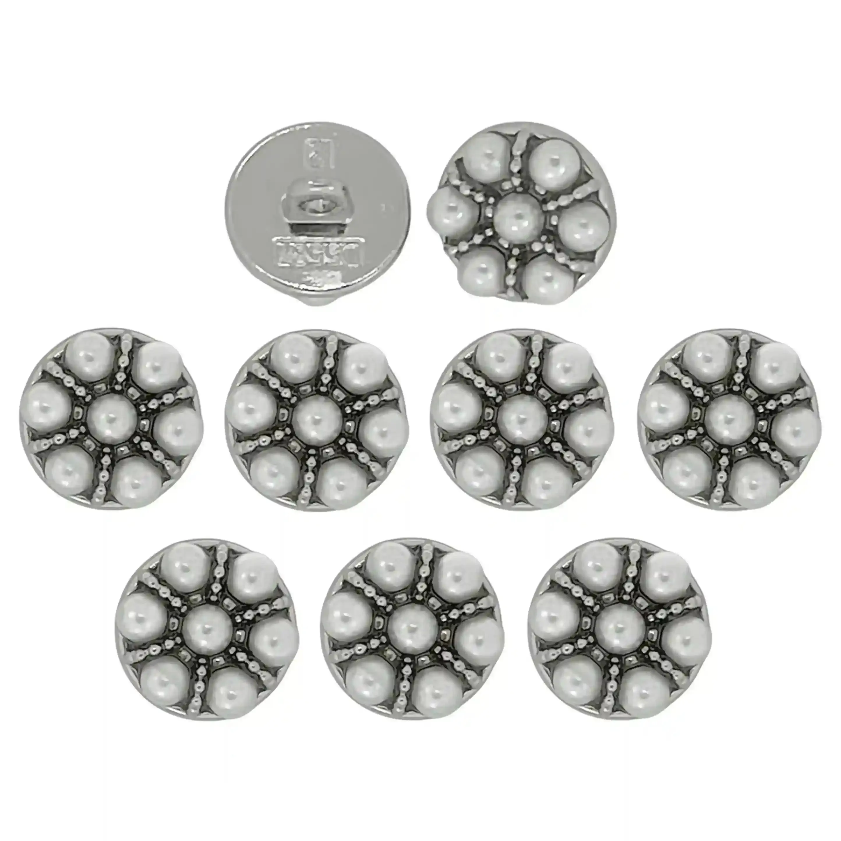 Peral Shirt 12mm Buttons