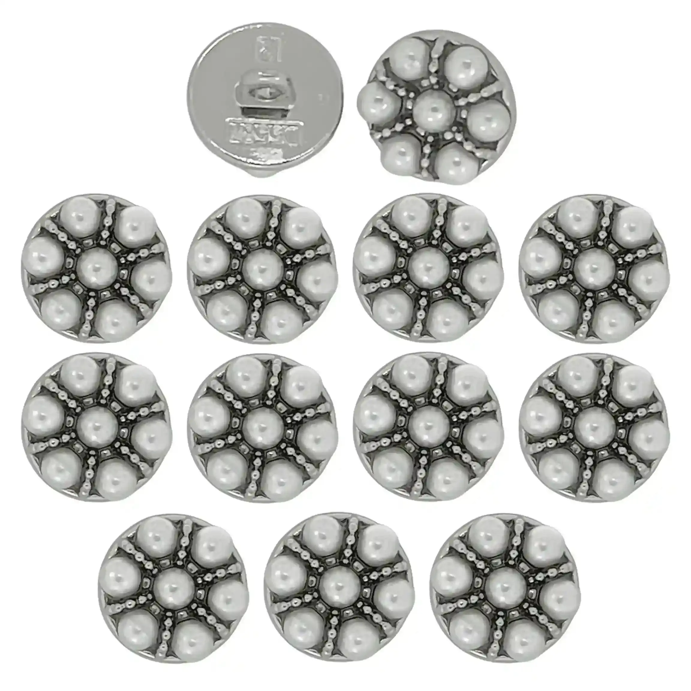Peral Shirt 12mm Buttons