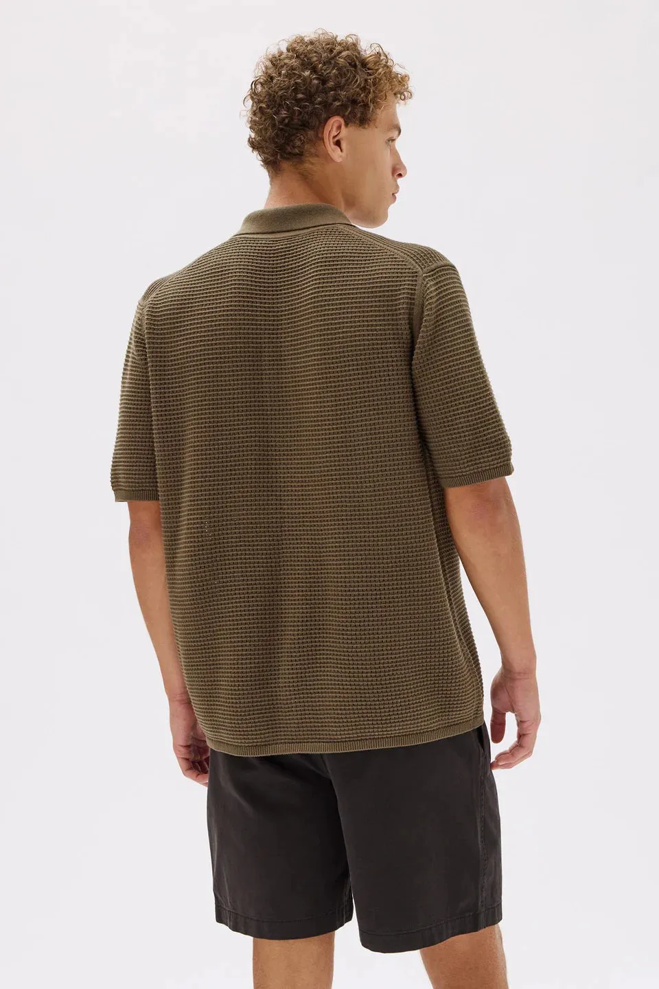 Peyton Knit Shirt Military