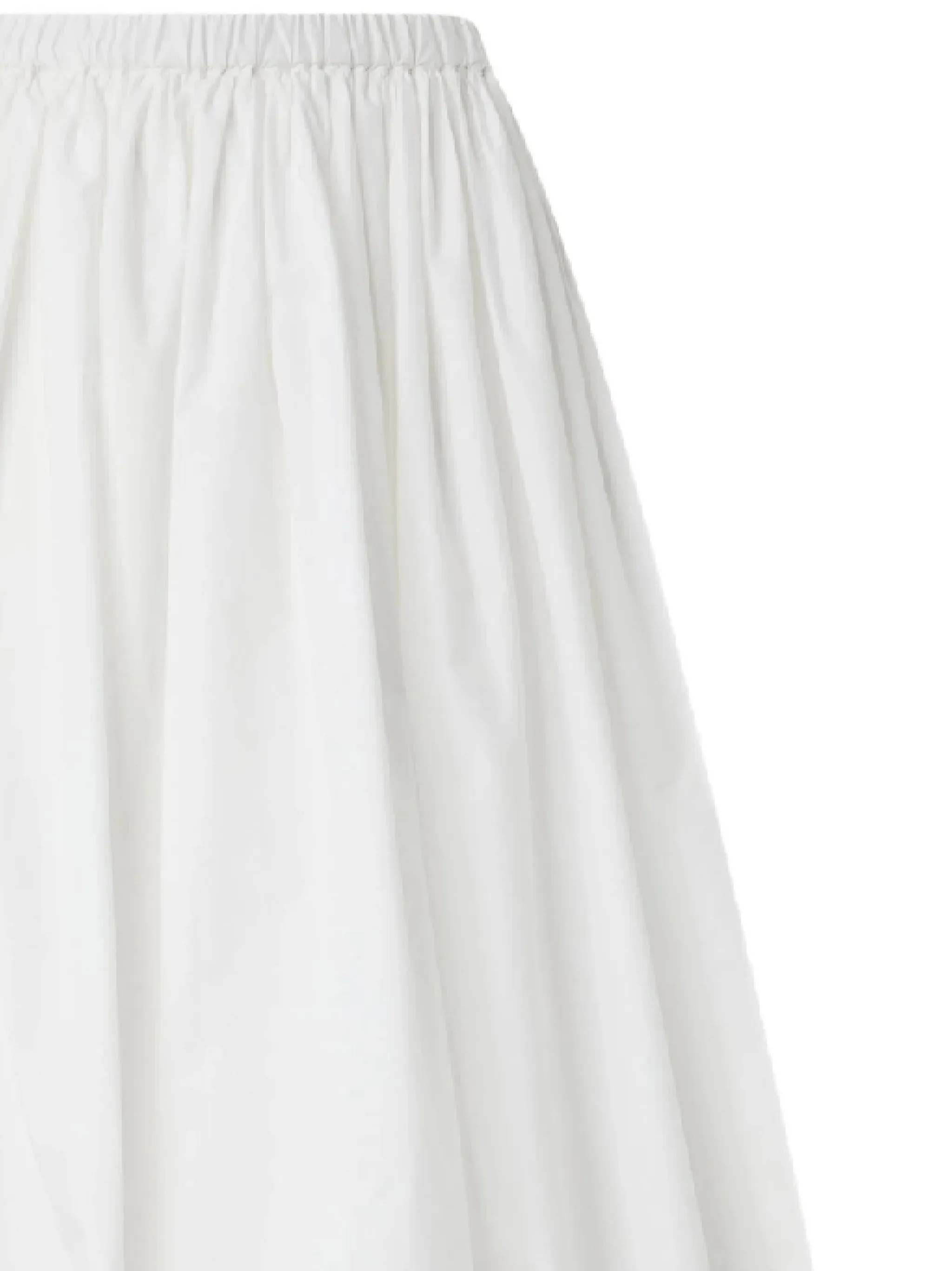 Pinko Cotton White Brill kjol