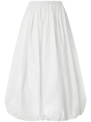 Pinko Cotton White Brill kjol