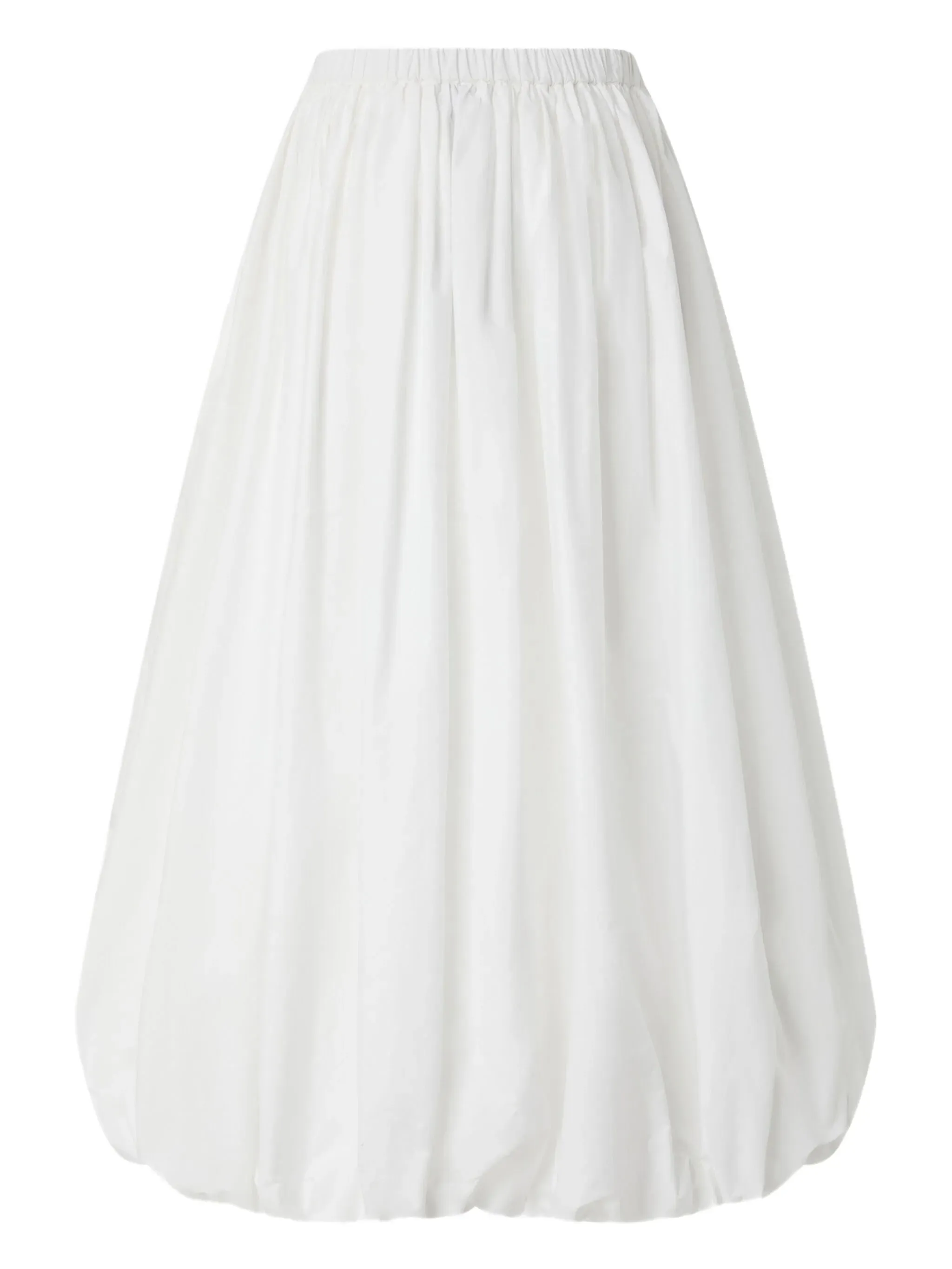 Pinko Cotton White Brill kjol