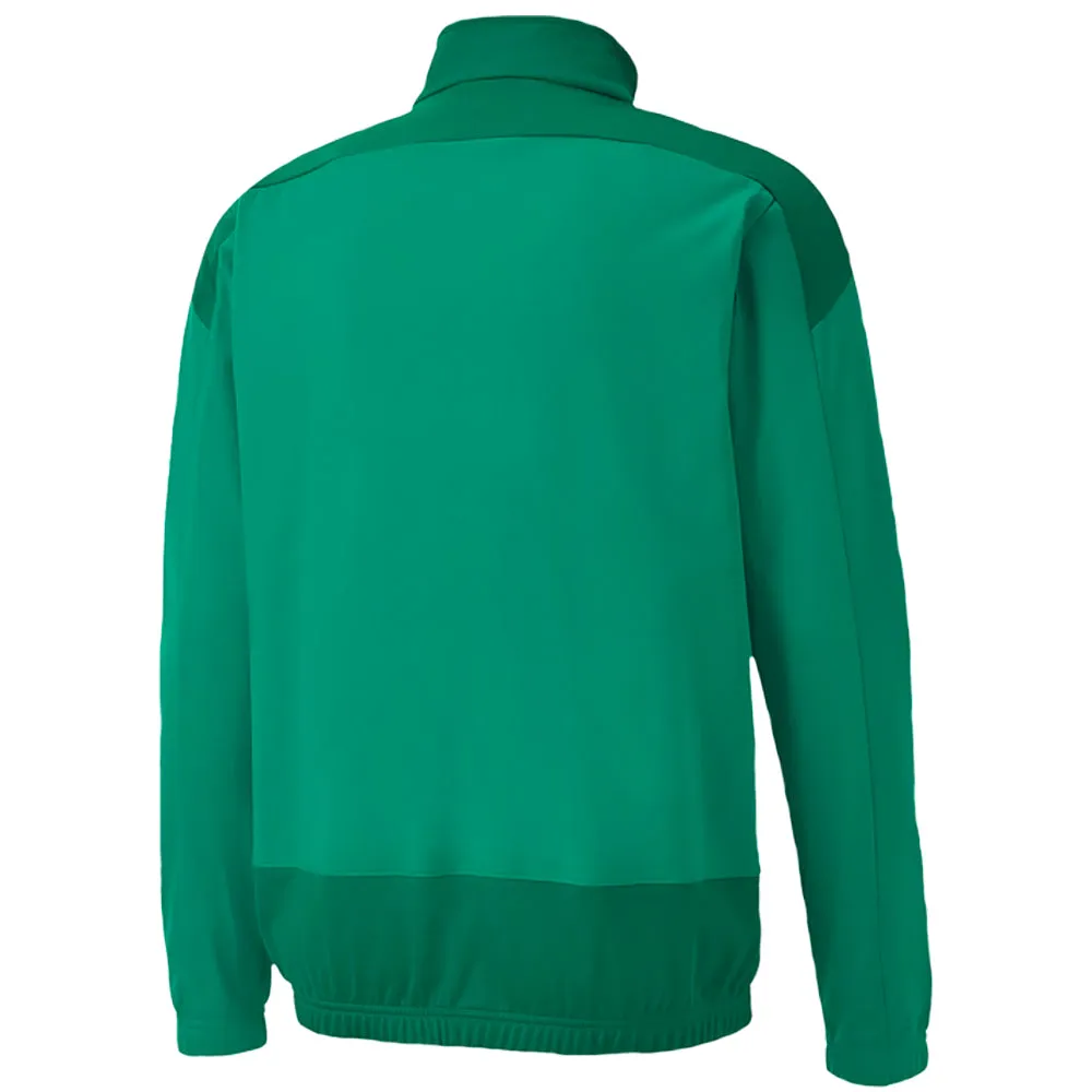 PUMA TEAM GOAL TRAINING JACKET FULL ZIP GREEN-YOUTH