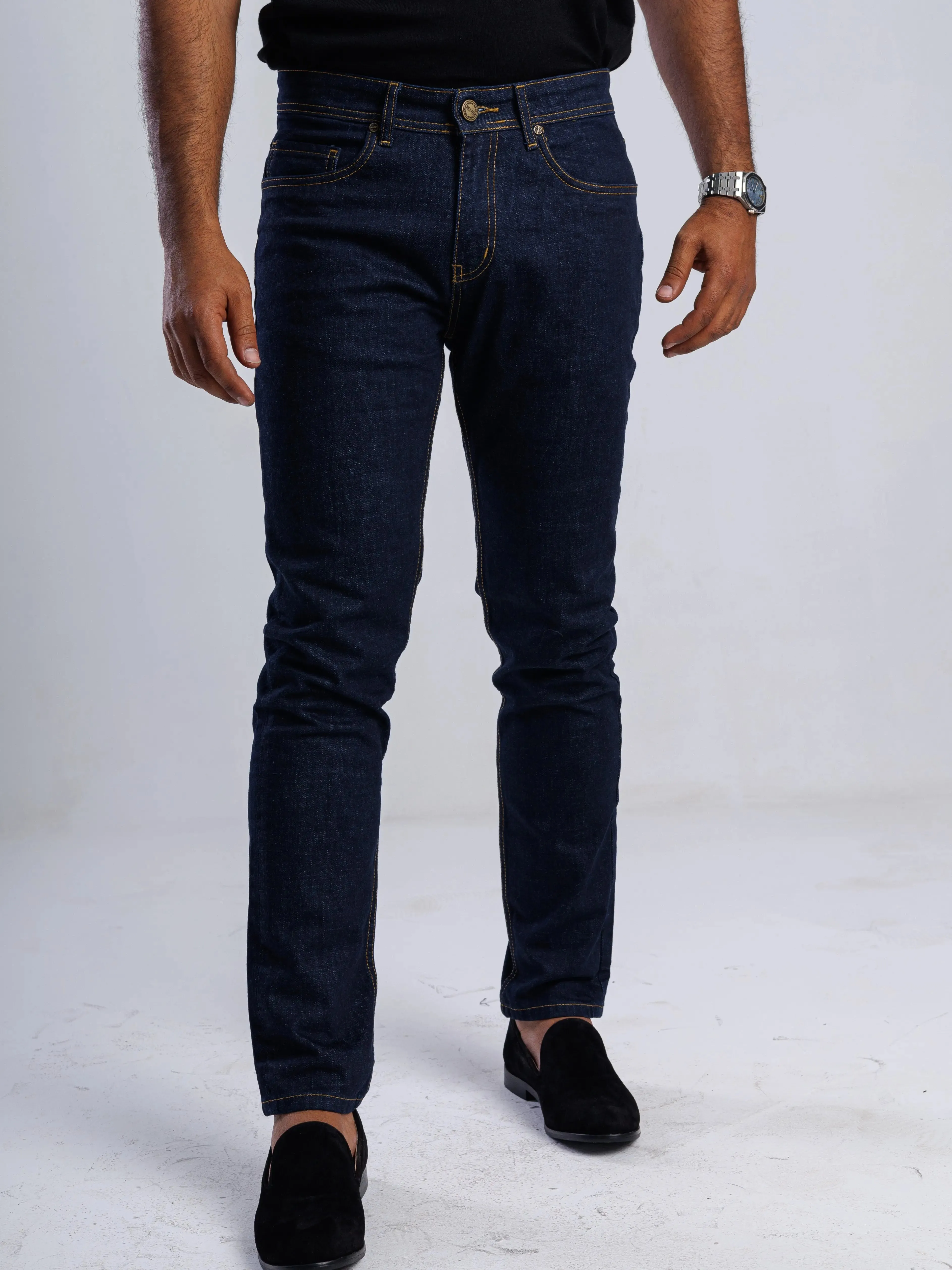 Raw Denim 11 oz Slim-fit Jeans