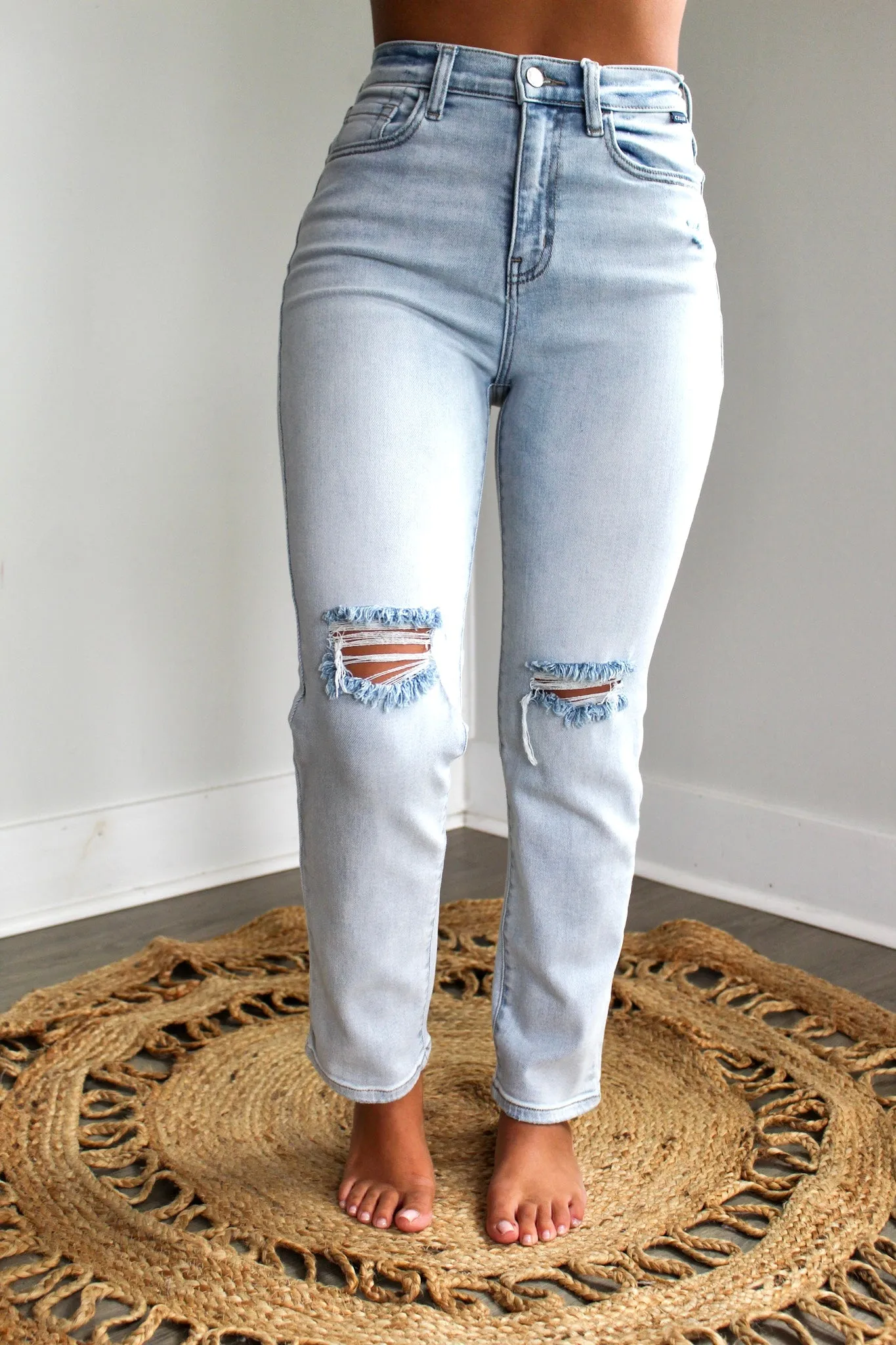 Rivers Slim Straight Jean • Light Wash