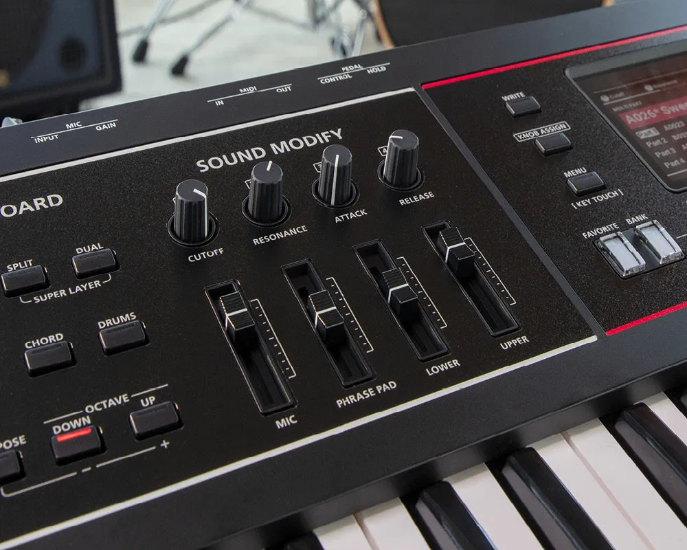 Roland JUNO-D6 Performance Synthesizer Keyboard (61 keys)