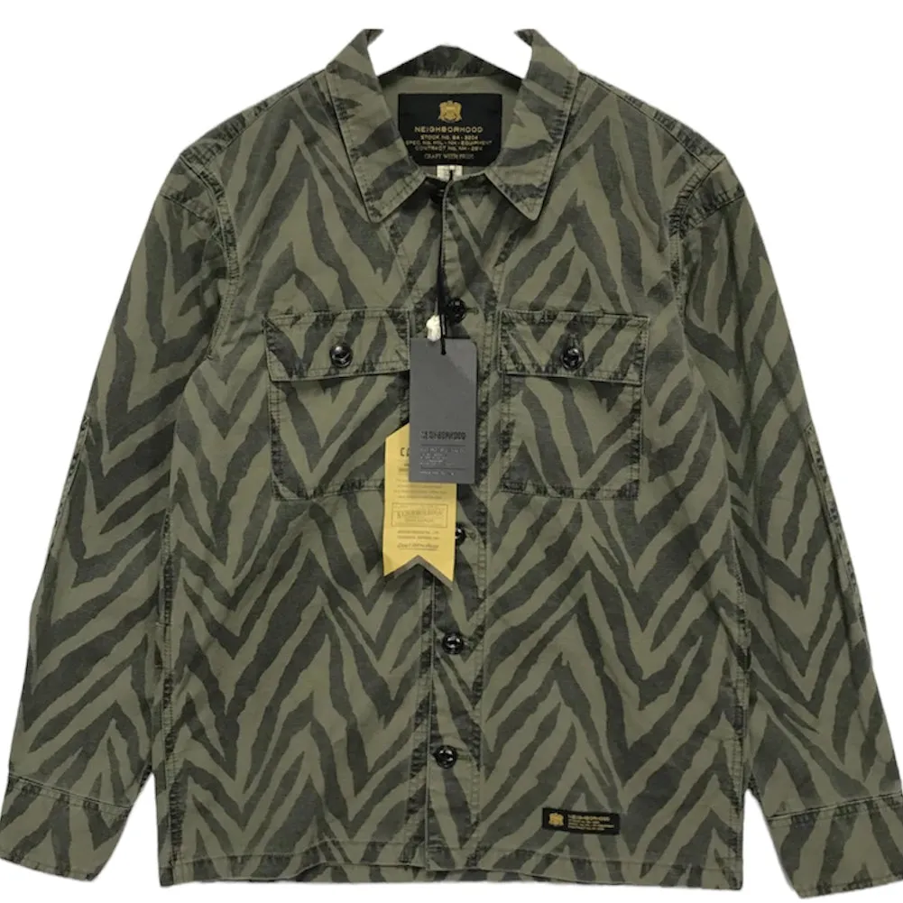 [S] DS! Neighborhood 14AW MIL-BDU Zebra C-Shirt Jacket