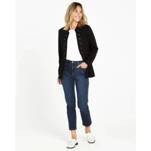 Sammie Collarless Military Jacket