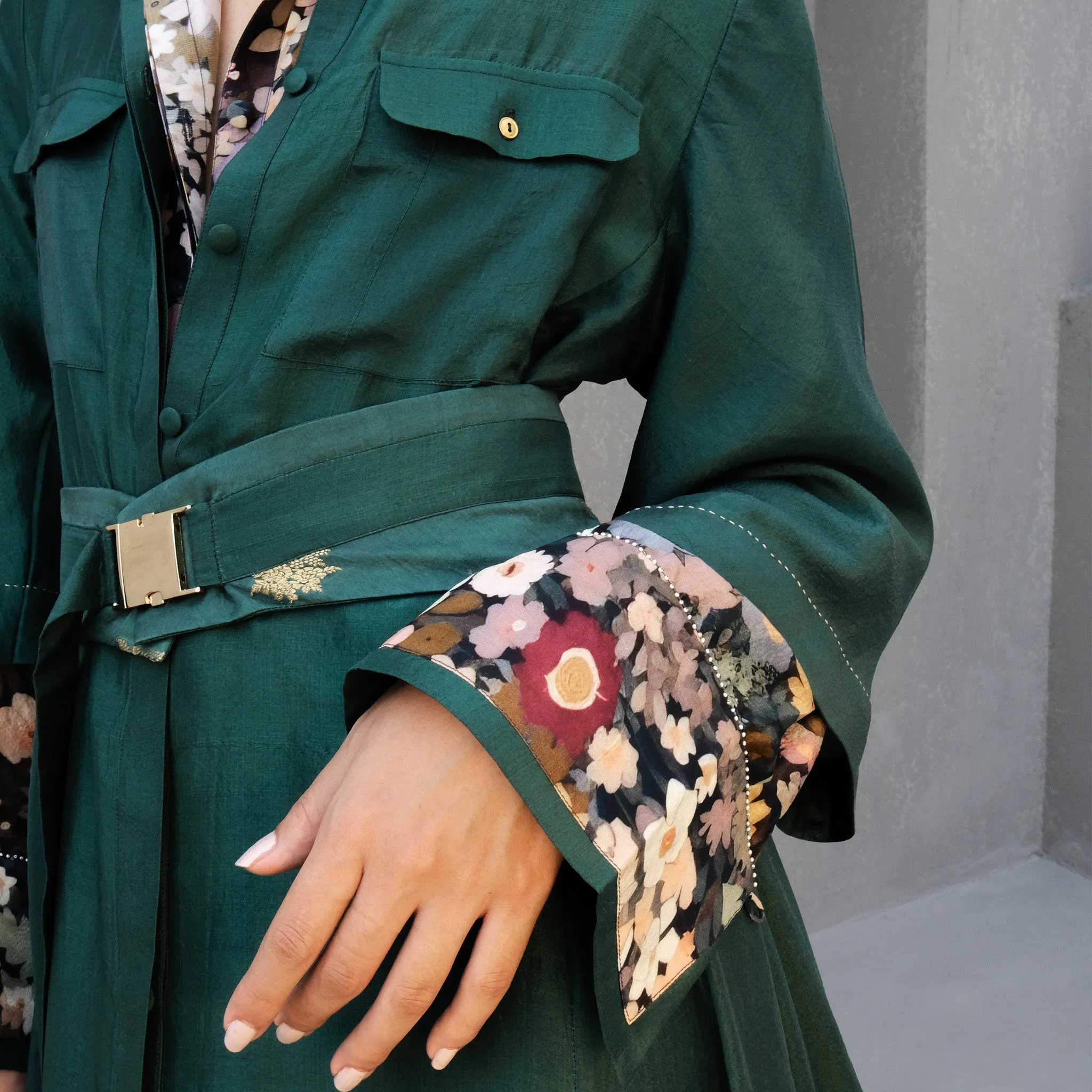 Shangrila Solid Silk Dress