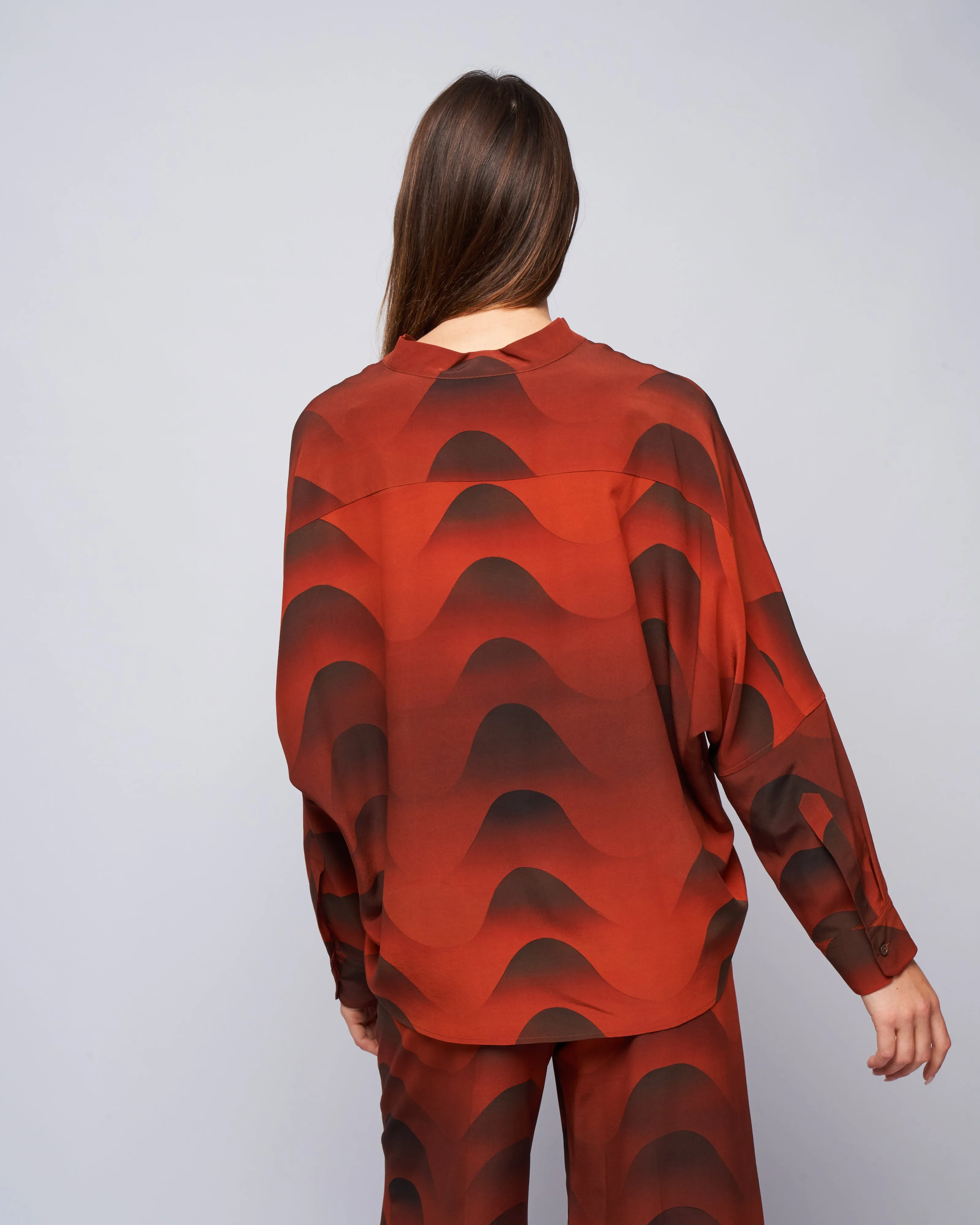shirt - brick red