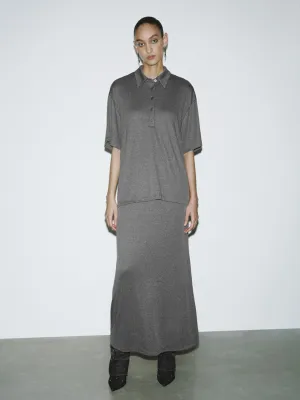 Shirt Collar Straight Dresses