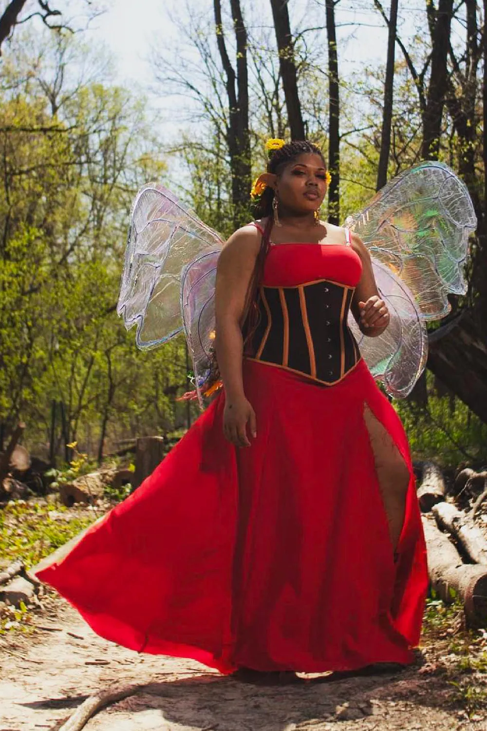Single Layer Longline Underbust Corset