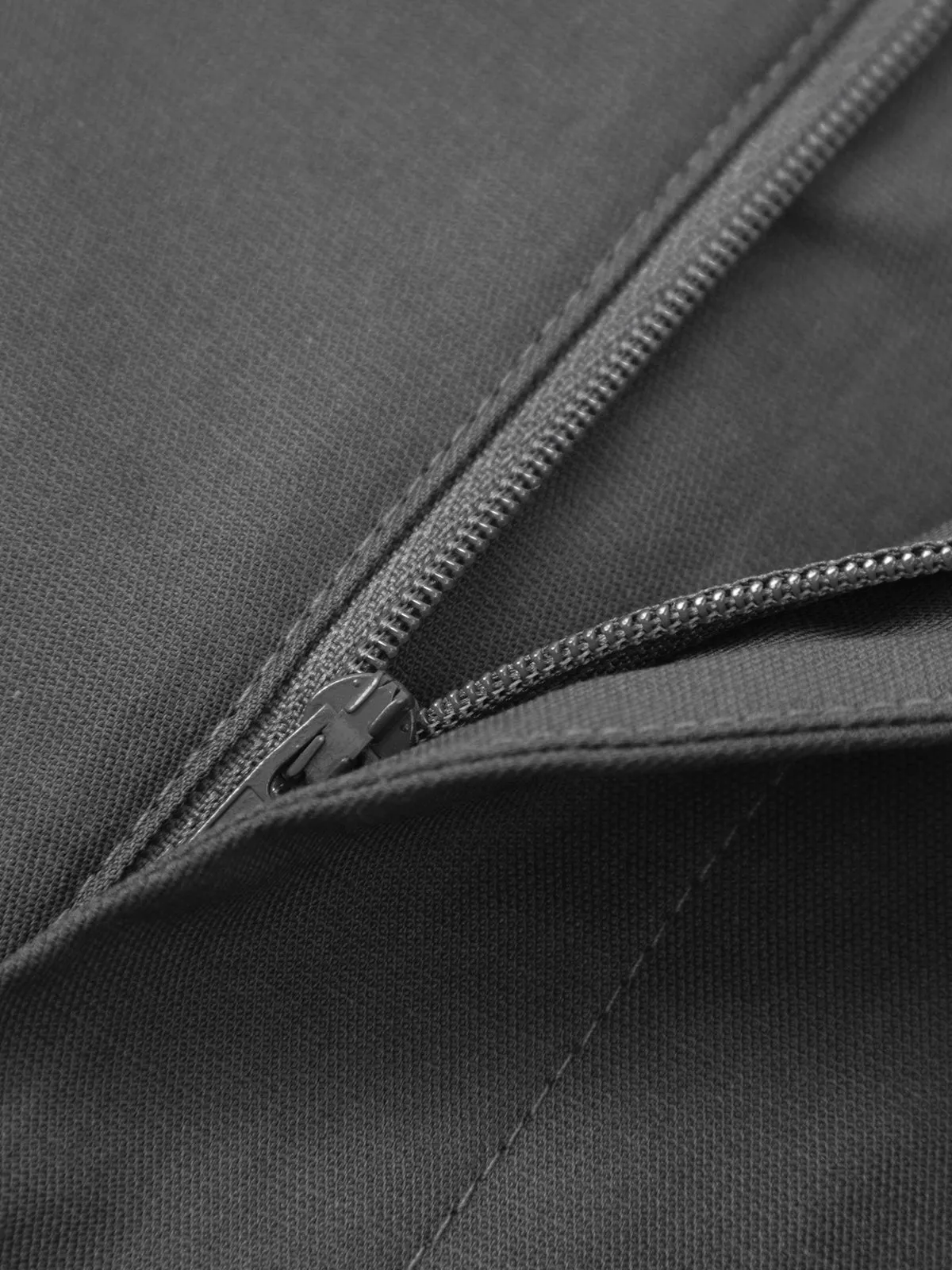 Slim-Fit Cropped Cotton Trousers