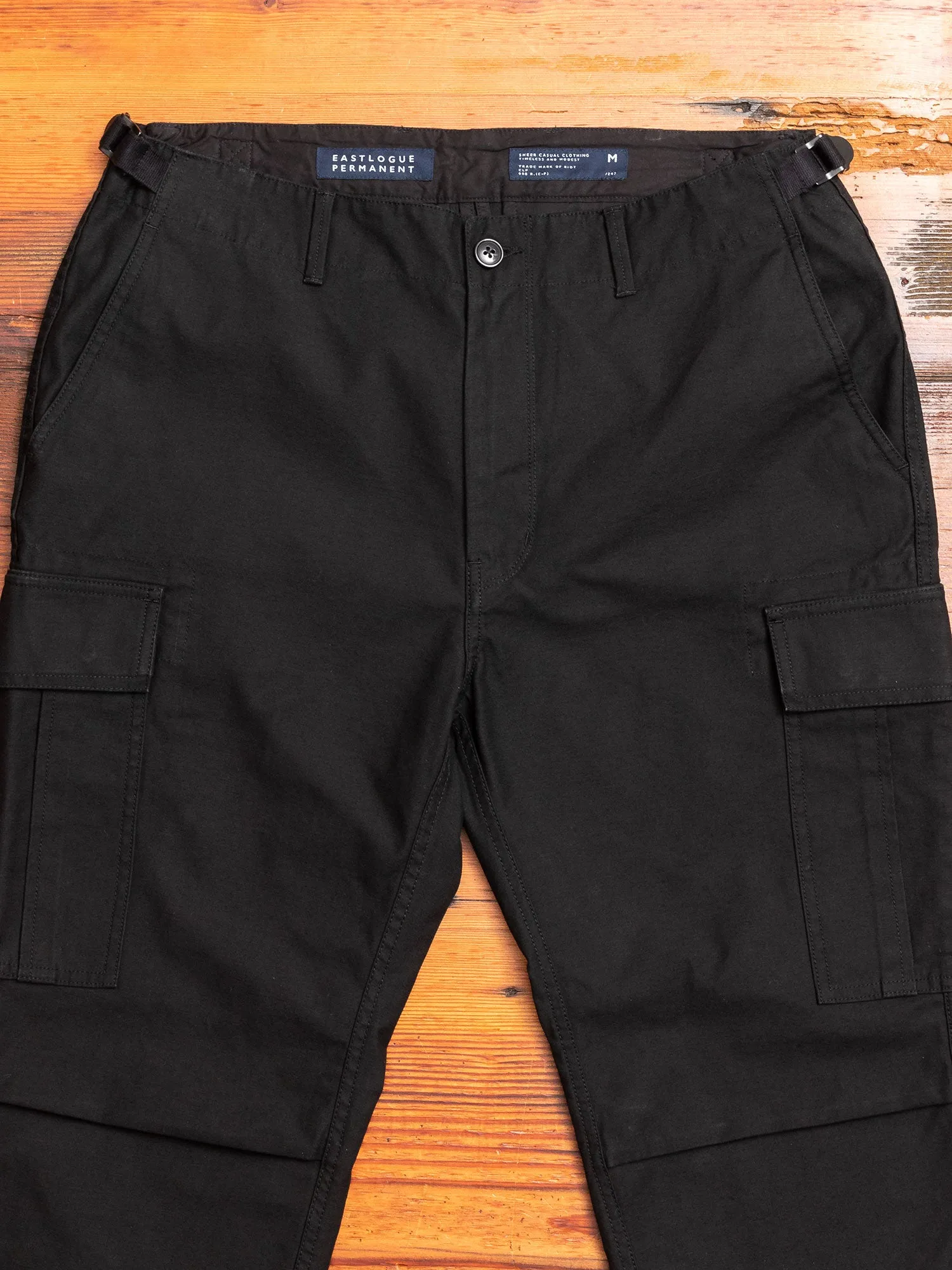 Slim Fit Field Pants in Black