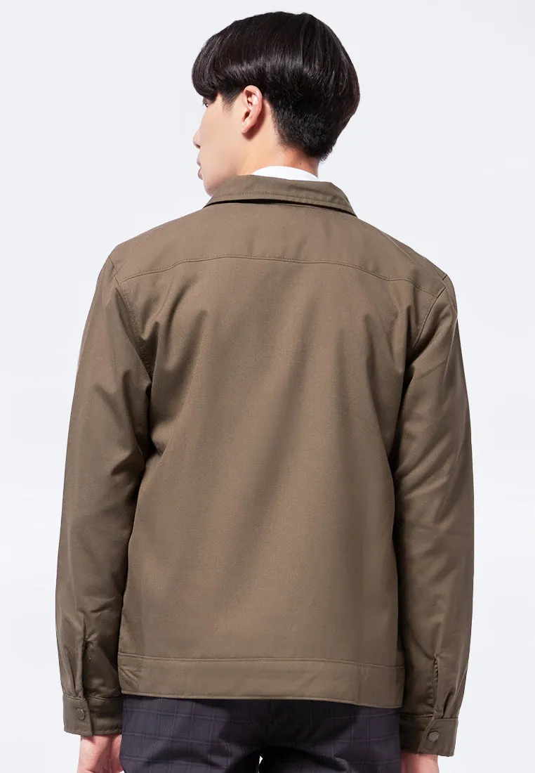 Slim Fit Full Zip Jacket