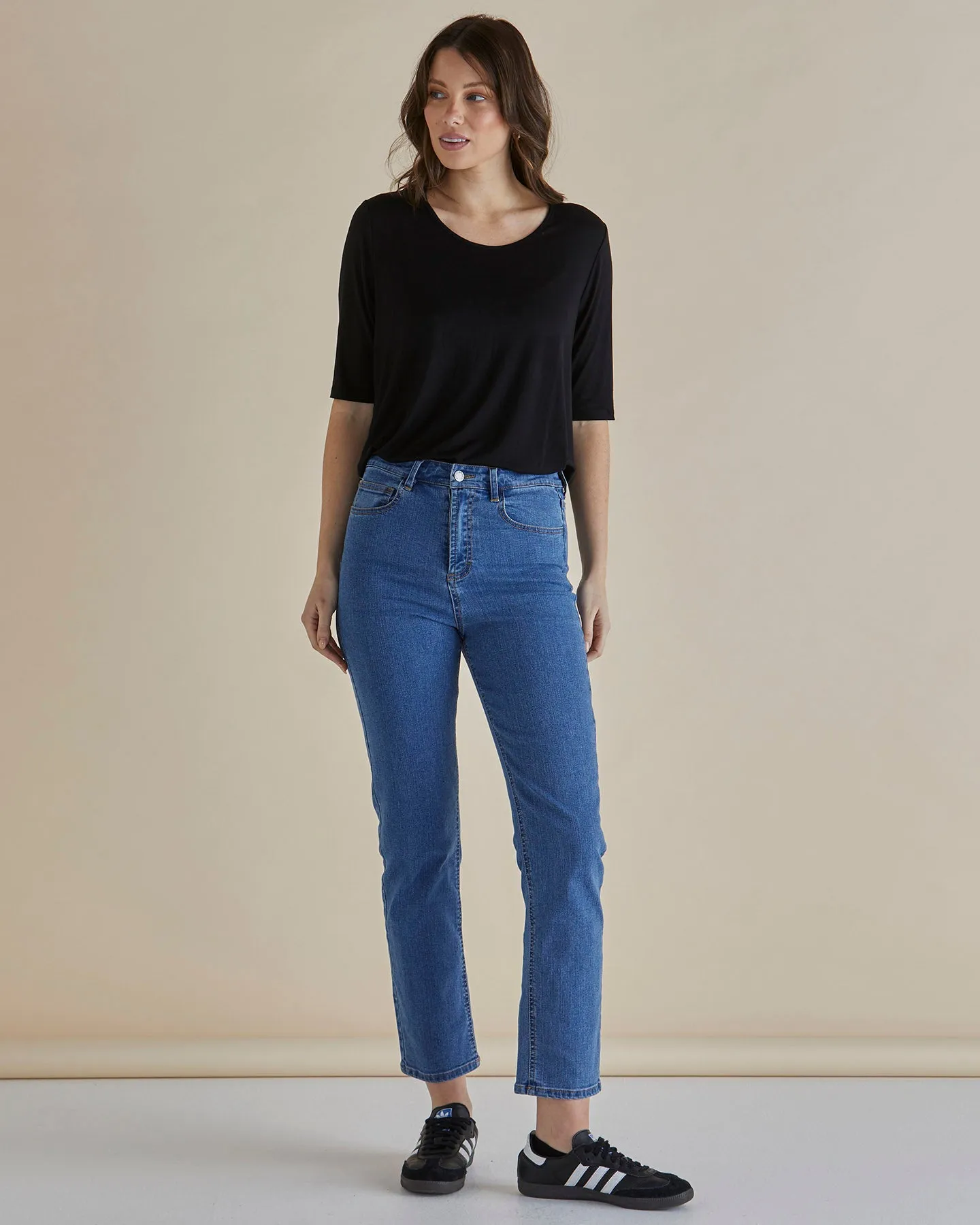 Slim Fit Jean - Mid Blue