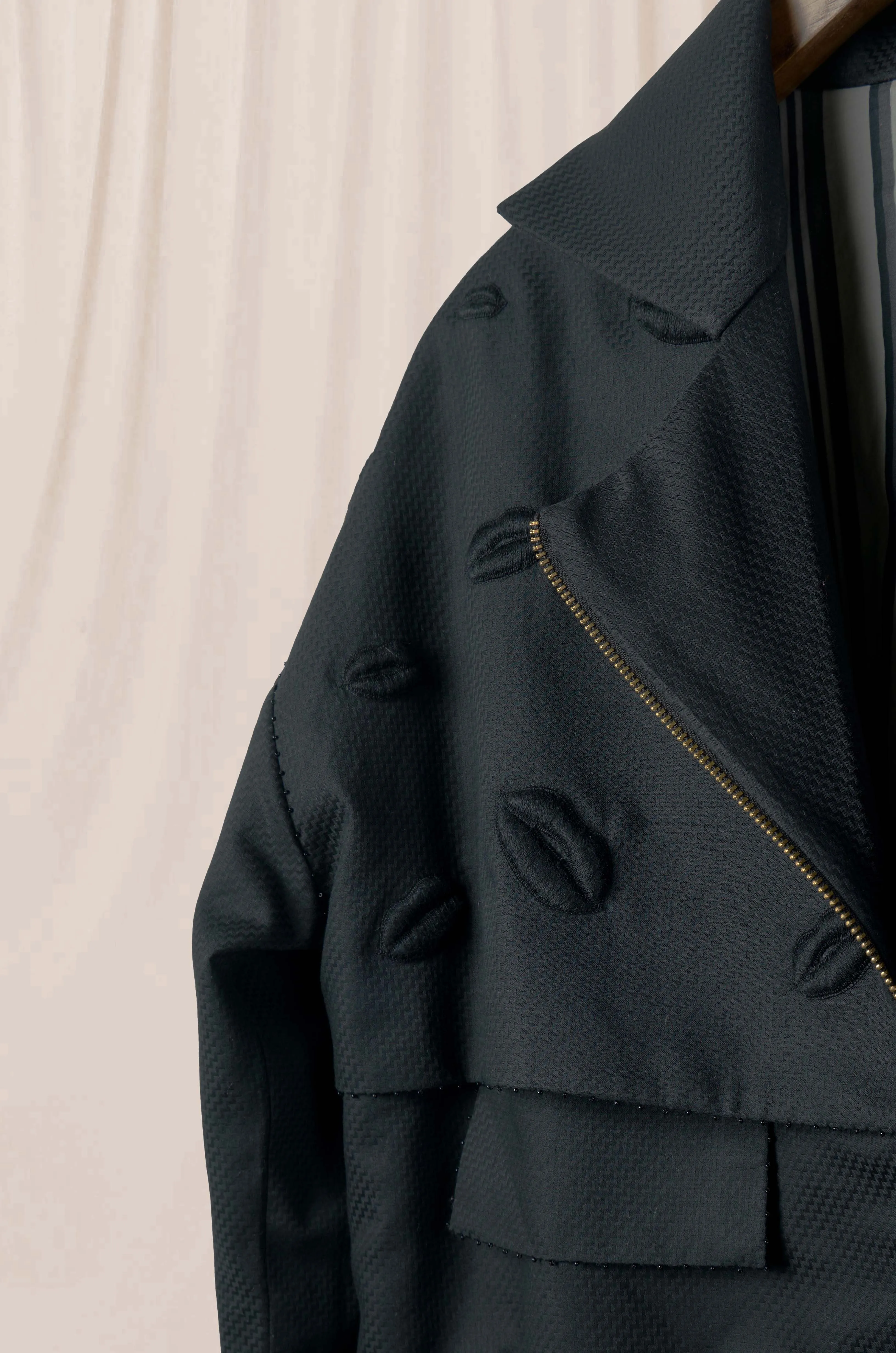 Sloe Hand Embroidered Bomber