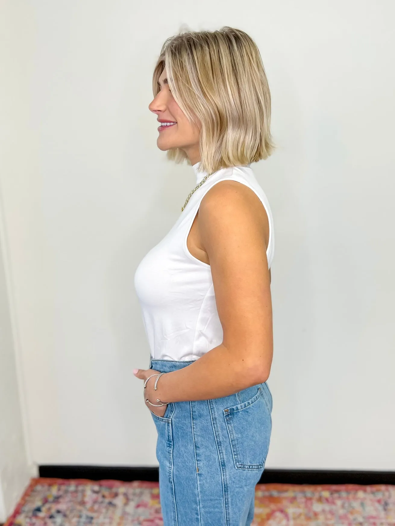 Soft Focus Tank - Ivory
