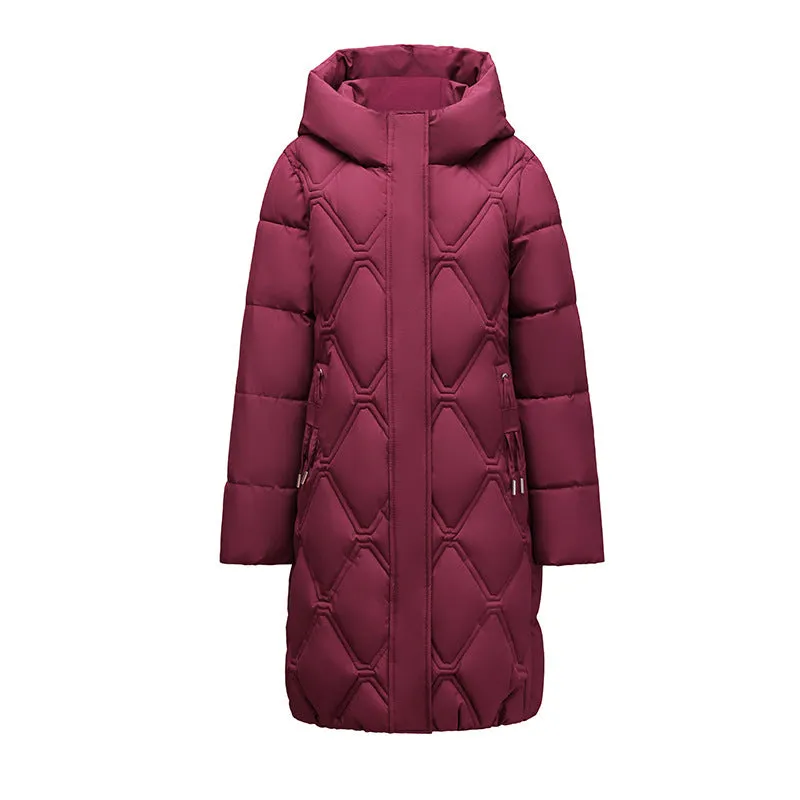 Stylish Water-Resistant Padded Puffer Coat for Women