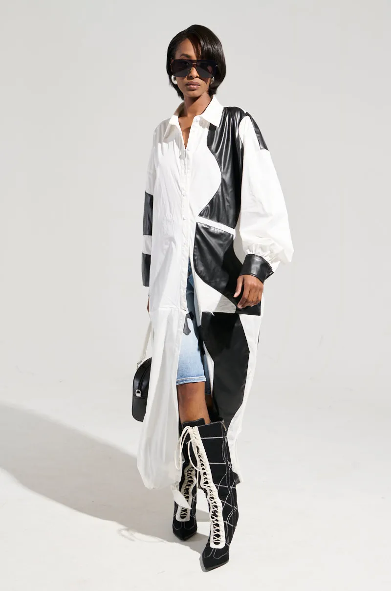 TALK LATER BUTTON DOWN TOP