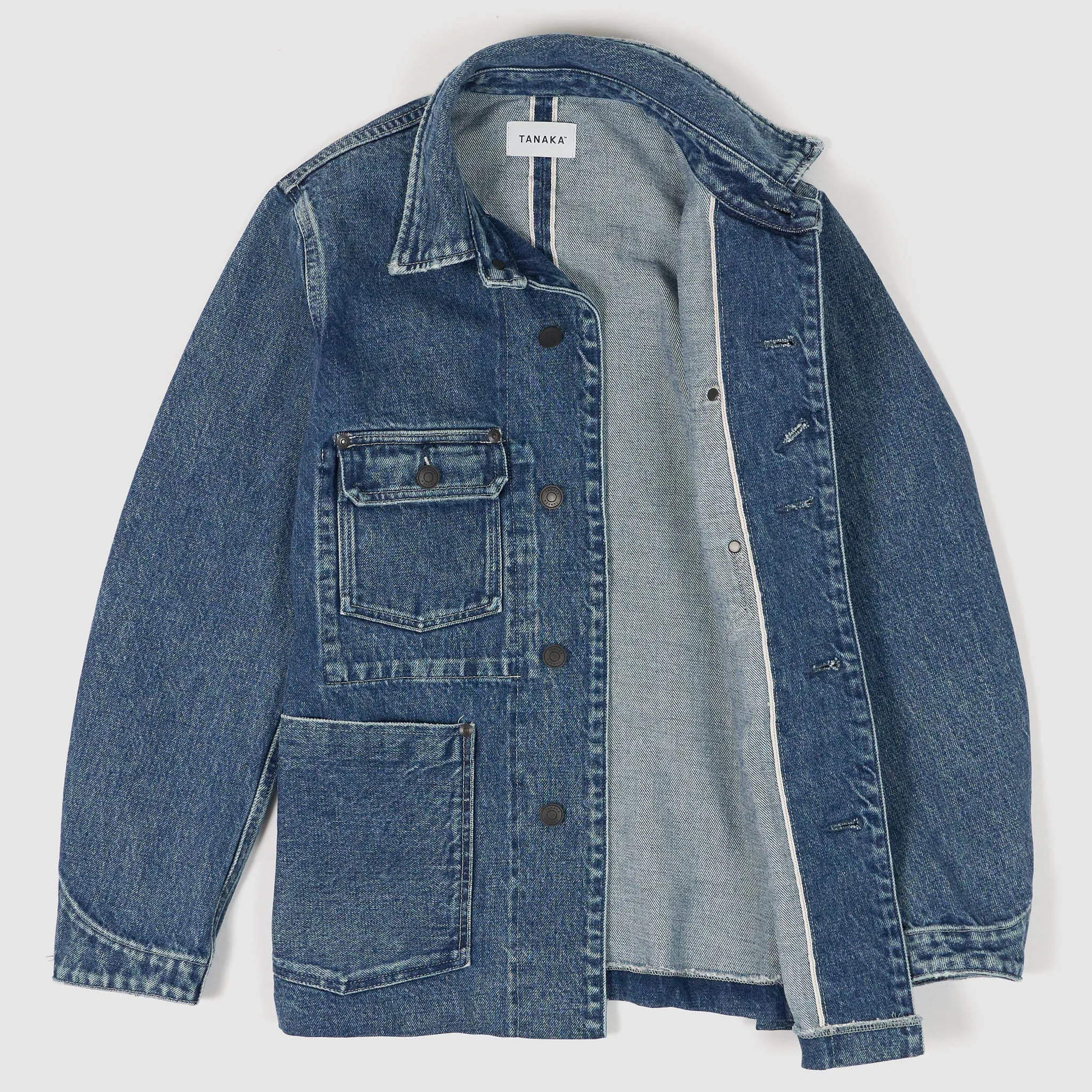 Tanaka NY TYO Ladies The Work Jeans Chore Selvage Jacket