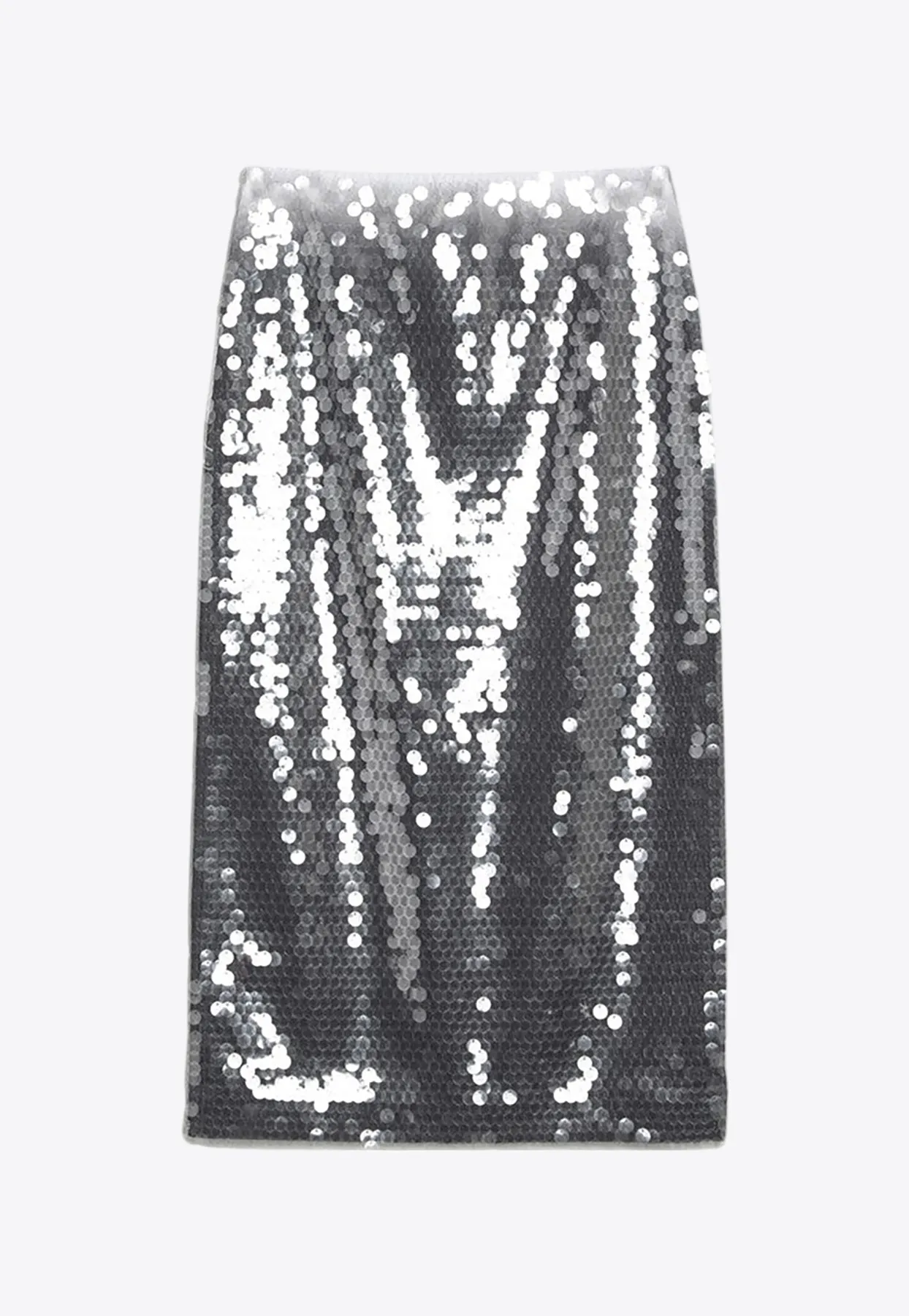 Toano Gradient Sequin Pencil Skirt
