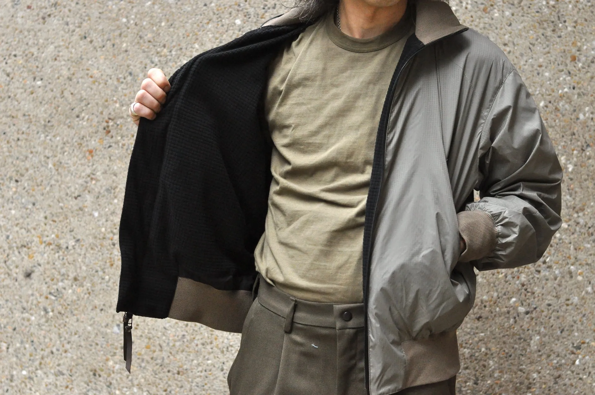 Ultima Thule by Freewheelers "Urbanite" Tech Jacket (Mas Grey)