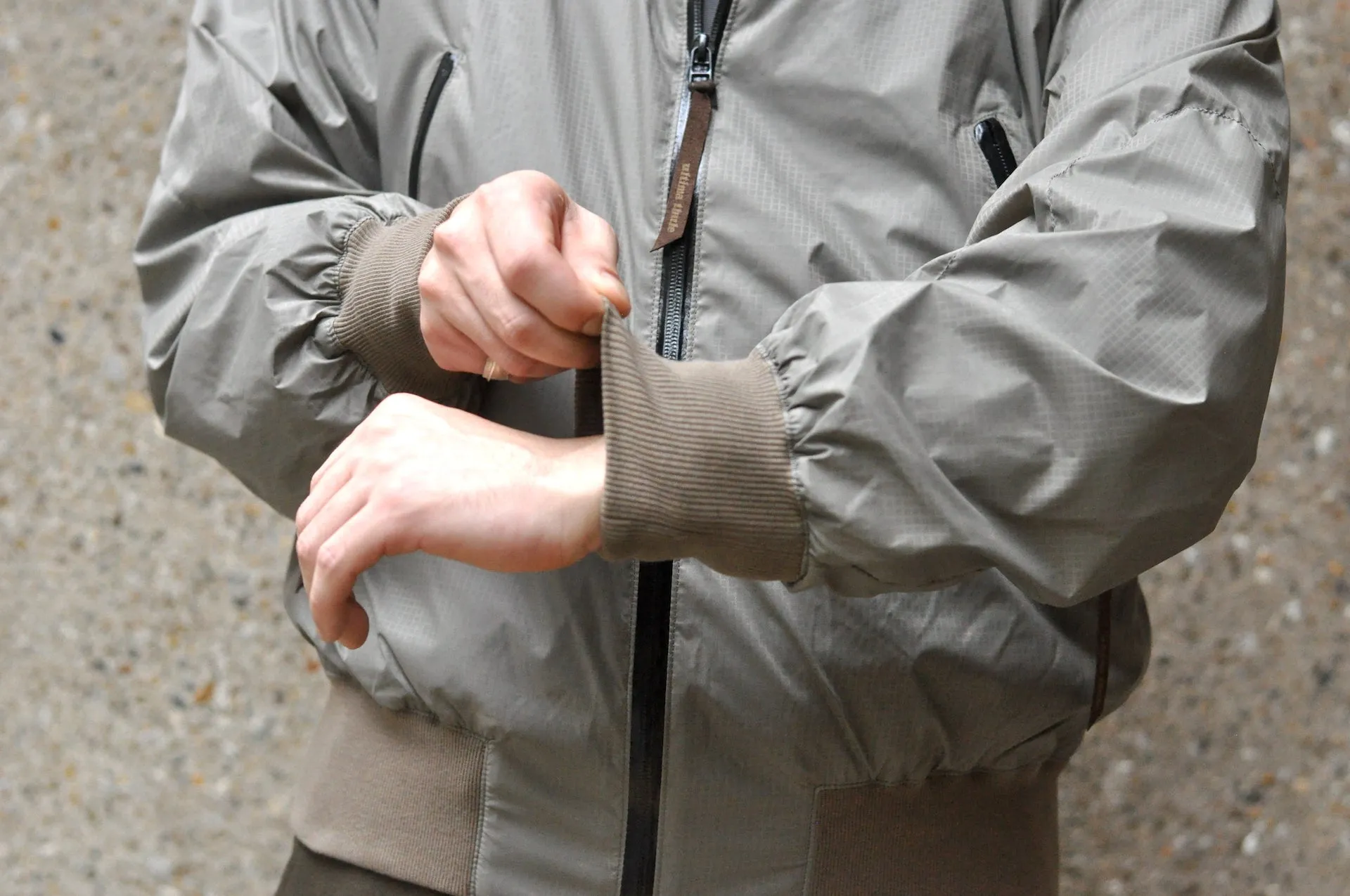 Ultima Thule by Freewheelers "Urbanite" Tech Jacket (Mas Grey)