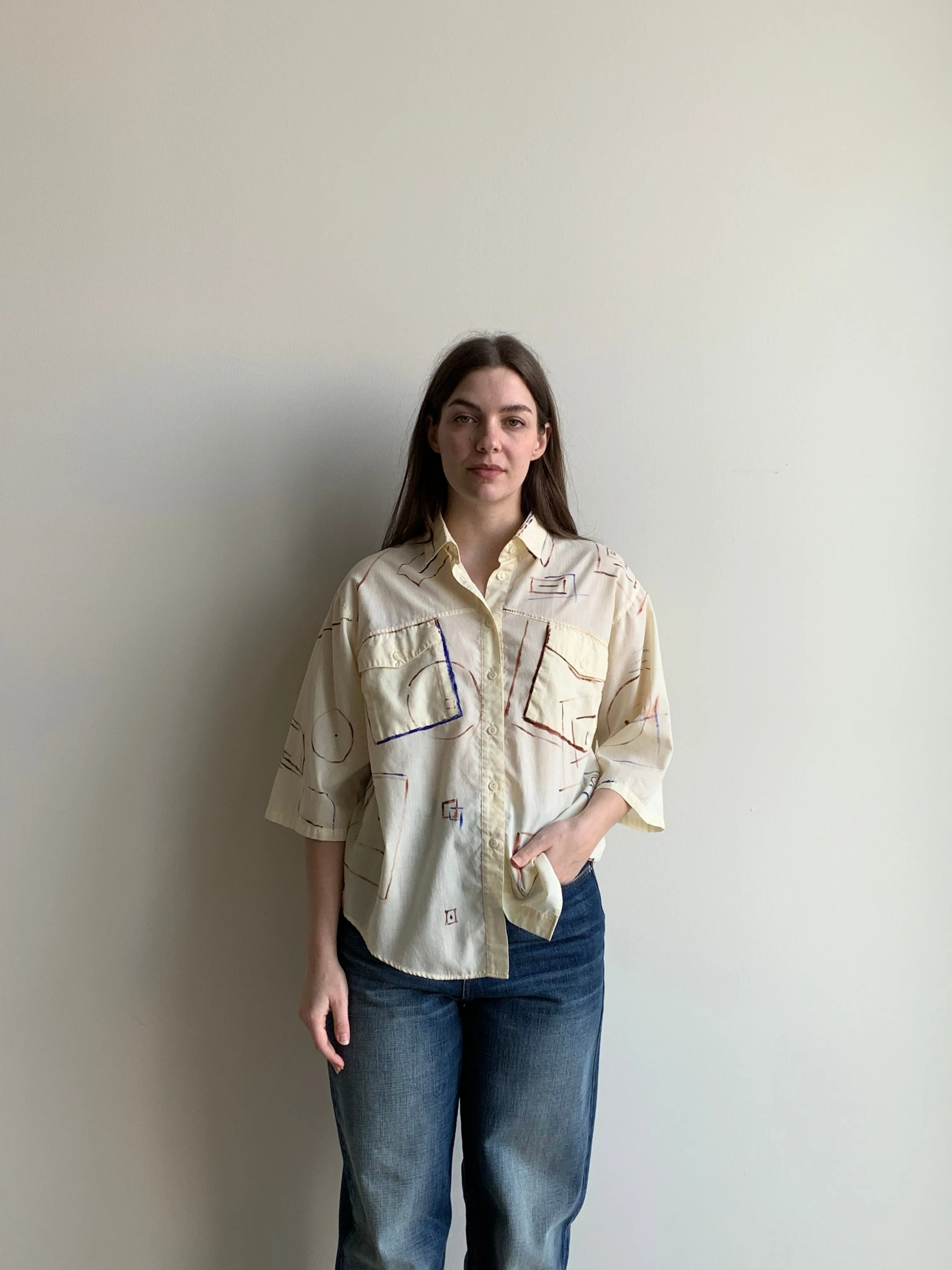 Vincetta Studio hand painted shirt