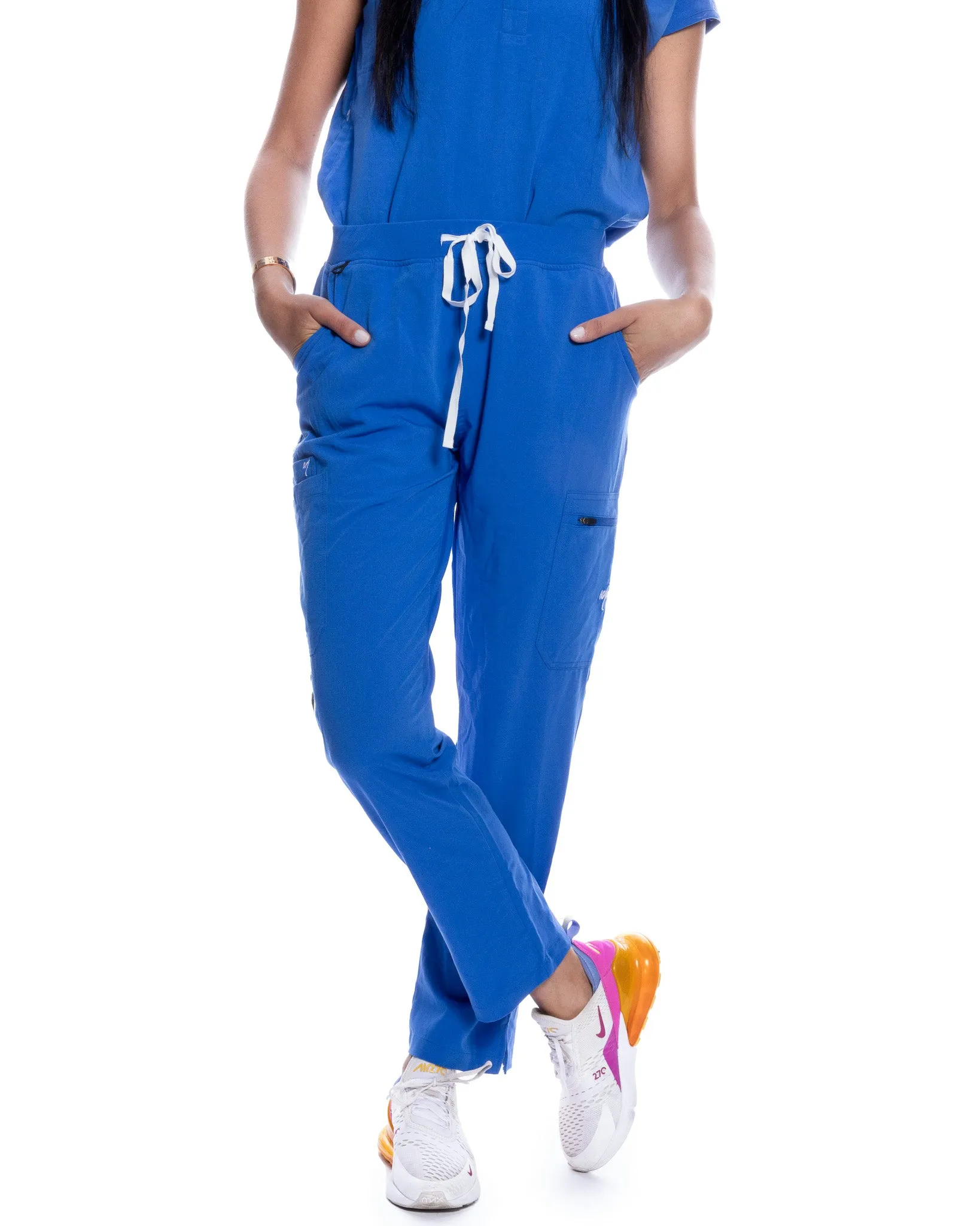Women's Royal Blue Classic Scrub Pants